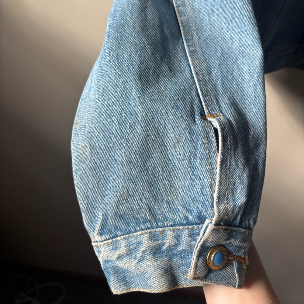 Joujou Vintage Beaded Denim Jacket And Mini Skirt… - image 4